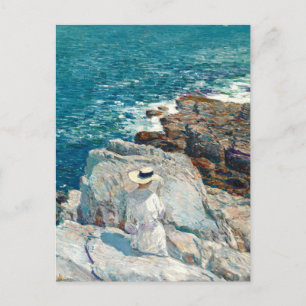 The South Ledges, Appledore by Childe Hassam Postcard