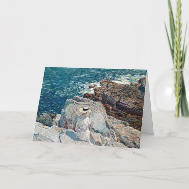 The South Ledges, Appledore | Childe Hassam Card (Front)