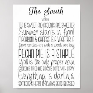 The South Print