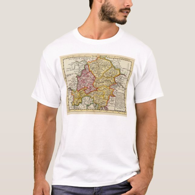 The southeast part of Germany T-Shirt (Front)