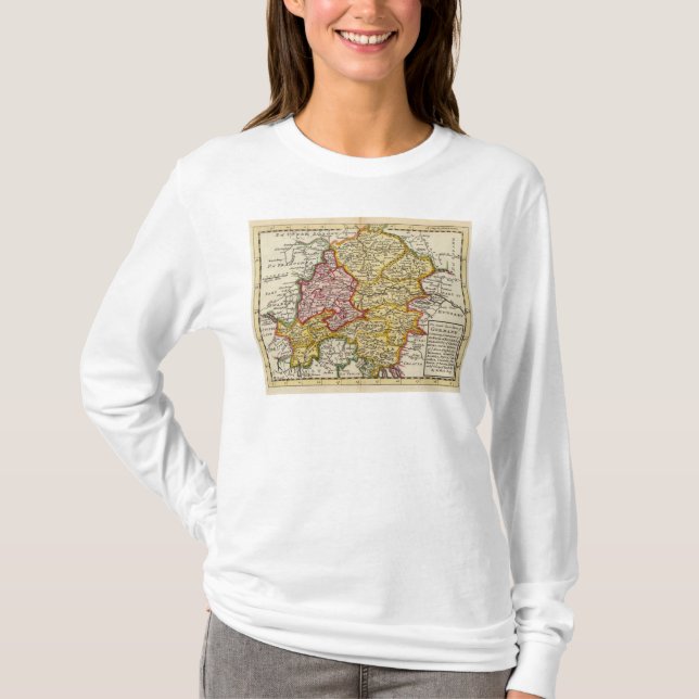 The southeast part of Germany T-Shirt (Front)