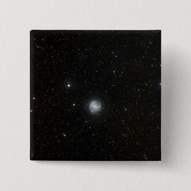 The Southern Pinwheel Galaxy 2 15 Cm Square Badge (Front)