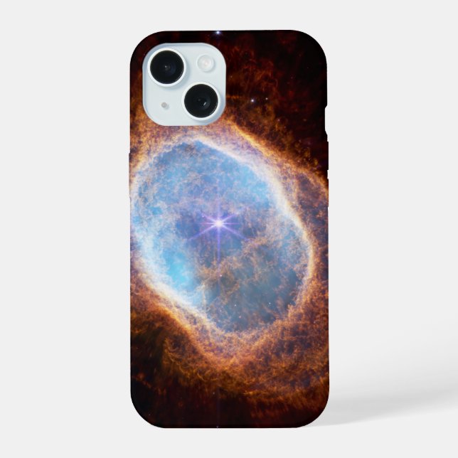 The Southern Ring Nebula iPhone 15 Case (Back)