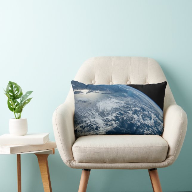 The Southern Tip Of Brazil Bordering Uruguay. Lumbar Cushion (Chair)