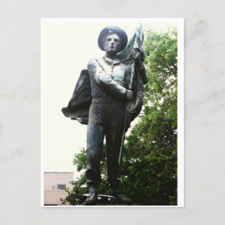 The South's Defender Monument, Lake Charles, LA Postcard