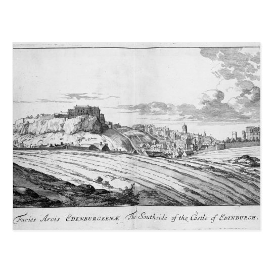 The Southside of the Castle of Edinburgh Postcard