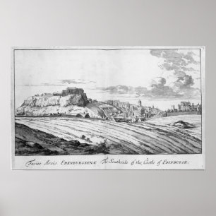 The Southside of the Castle of Edinburgh Poster
