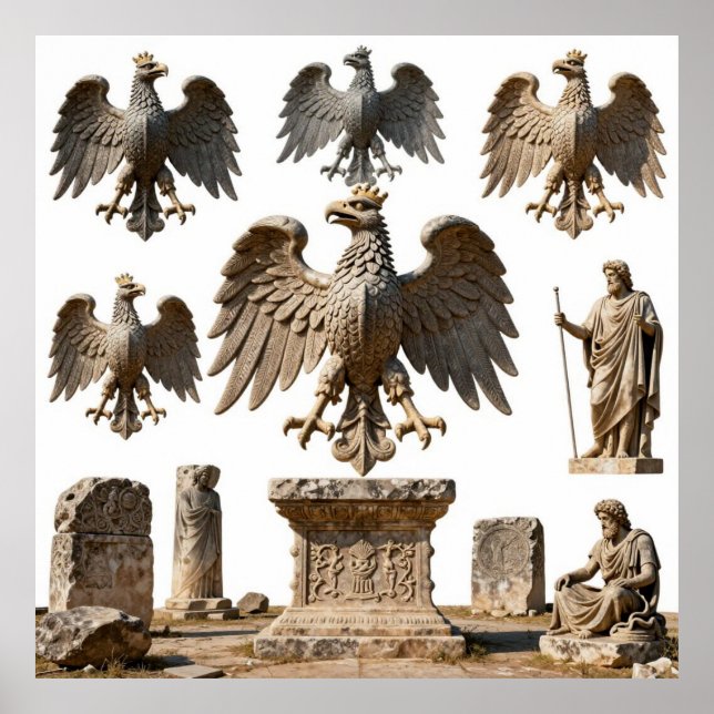 The Sovereign Eagle Altar Piece Poster (Front)