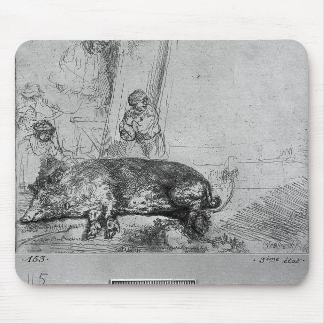 The Sow, 1643 Mouse Mat (Front)