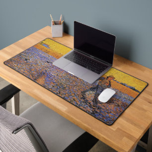 The Sower by Vincent van Gogh Desk Mat