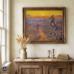 The Sower by Vincent van Gogh Poster