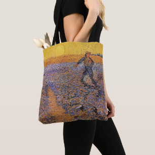 The Sower by Vincent van Gogh Tote Bag