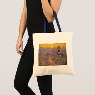 The Sower by Vincent van Gogh Tote Bag