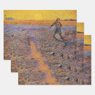 The Sower by Vincent van Gogh Wrapping Paper Sheet