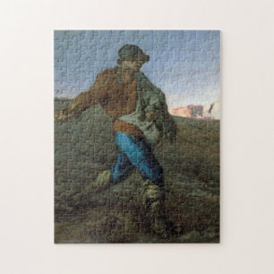 The Sower, Jean-Francois Millet Jigsaw Puzzle