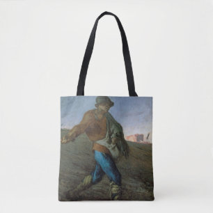 The Sower, Jean-Francois Millet Tote Bag