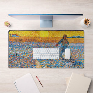 The Sower, Van Gogh Desk Mat
