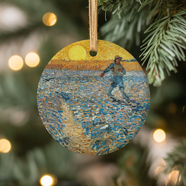The Sower | Vincent van Gogh Ceramic Tree Decoration (Creator Uploaded)