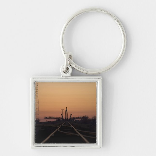 The Soyuz launch pad Key Ring (Front)