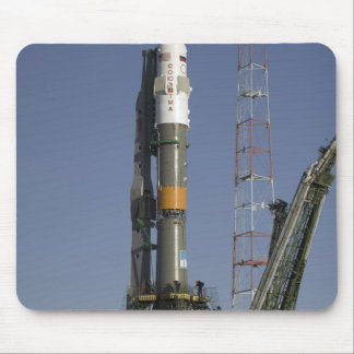 The Soyuz rocket is erected into position 2 Mouse Mat