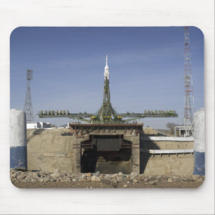 The Soyuz rocket is erected into position 6 Mouse Mat