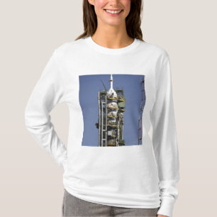 The Soyuz rocket is erected into position T-Shirt
