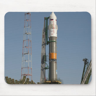 The Soyuz rocket shortly after arrival Mouse Mat
