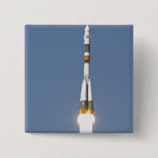 The Soyuz TMA-12 spacecraft 15 Cm Square Badge (Front)