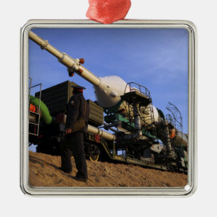 The Soyuz TMA-13 spacecraft 3 Metal Tree Decoration