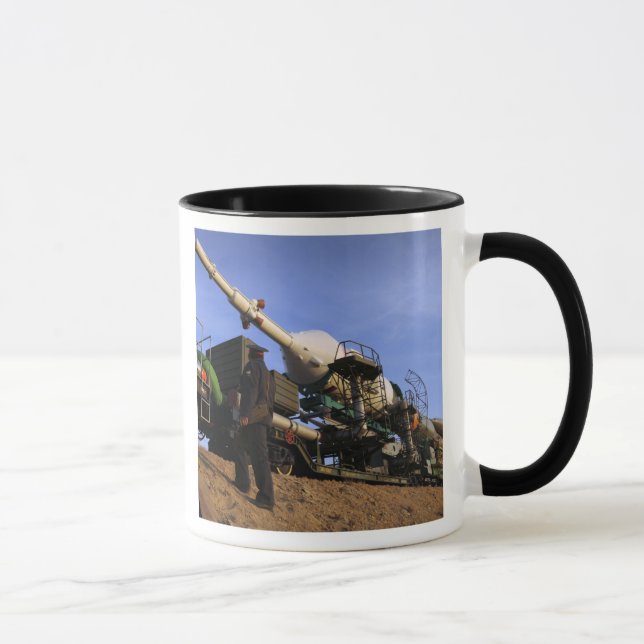 The Soyuz TMA-13 spacecraft 3 Mug (Right)