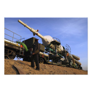 The Soyuz TMA-13 spacecraft Photo Print