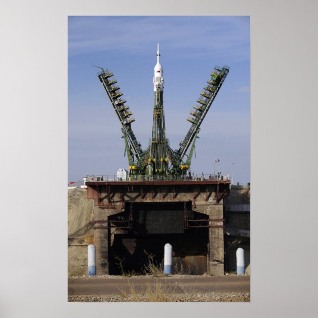 The Soyuz TMA-13 spacecraft Poster (Front)