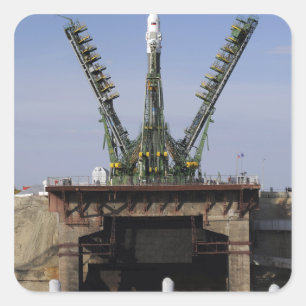 The Soyuz TMA-13 spacecraft Square Sticker