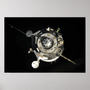 The Soyuz TMA-17 spacecraft Poster