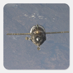 The Soyuz TMA-19 spacecraft 2 Square Sticker