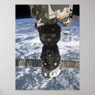 The Soyuz TMA-19 spacecraft Poster