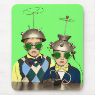 the Space Cadet Brothers print Mouse Mat
