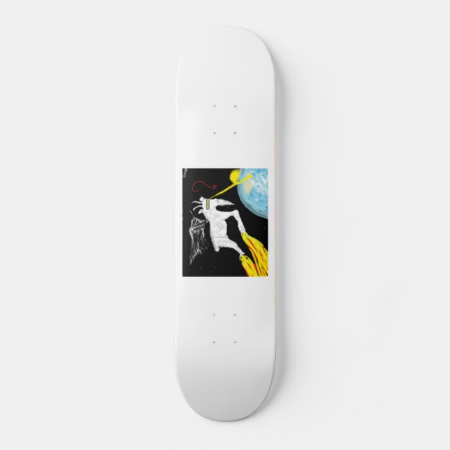 The Space Goat Skateboard (Front)