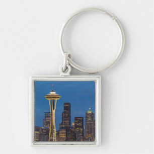 The Space Needle and downtown Seattle Key Ring