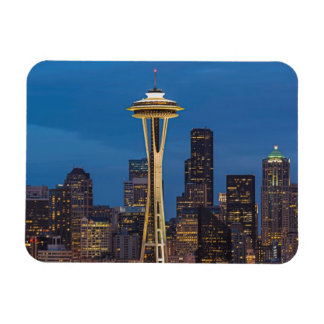 The Space Needle and downtown Seattle Magnet