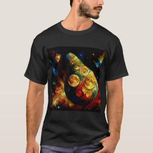 The Space & the Abstrat & the moon T-Shirt
