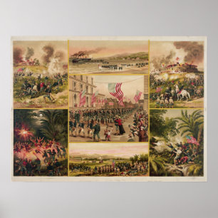 The Spanish American War by Hoover Poster