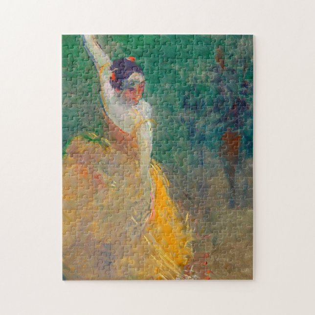 The Spanish Dancer By Henri De Toulouse Lautrec Jigsaw Puzzle (Vertical)