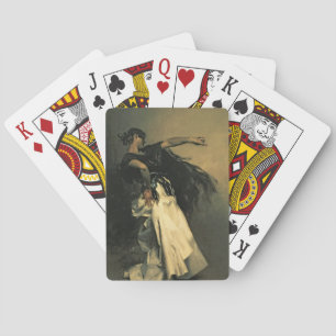 The Spanish Dancer, study for 'El Jaleo', 1882 Playing Cards