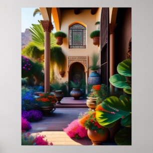 The Spanish Gardens Art Print