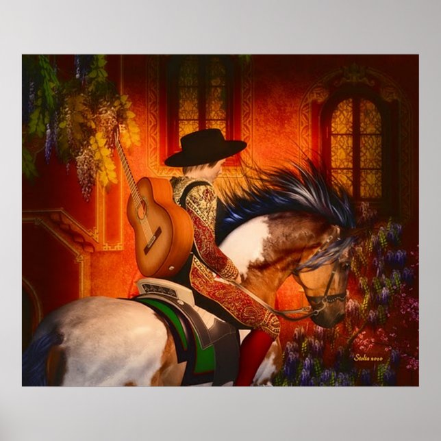 The Spanish Singer poster FROM 14.95 (Front)