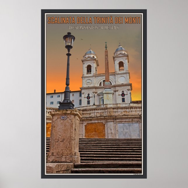 The Spanish Steps Poster (Front)