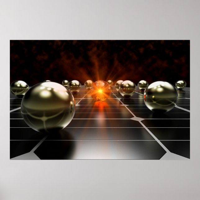 The spark of an idea poster (Front)