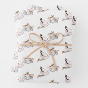 The "Special Delivery" Wrapping Paper Sheet