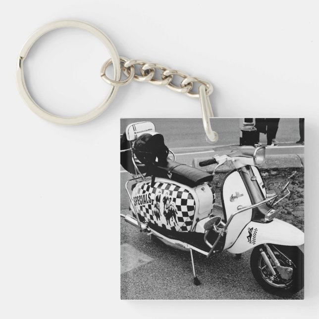 THE SPECIALS SCOOTER key ring (Front)